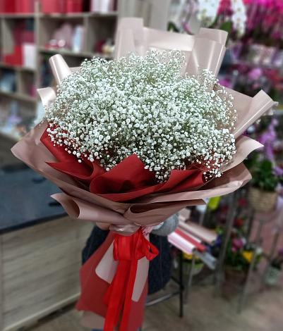 Букет цветов из: Гипсофила в Расшеватской