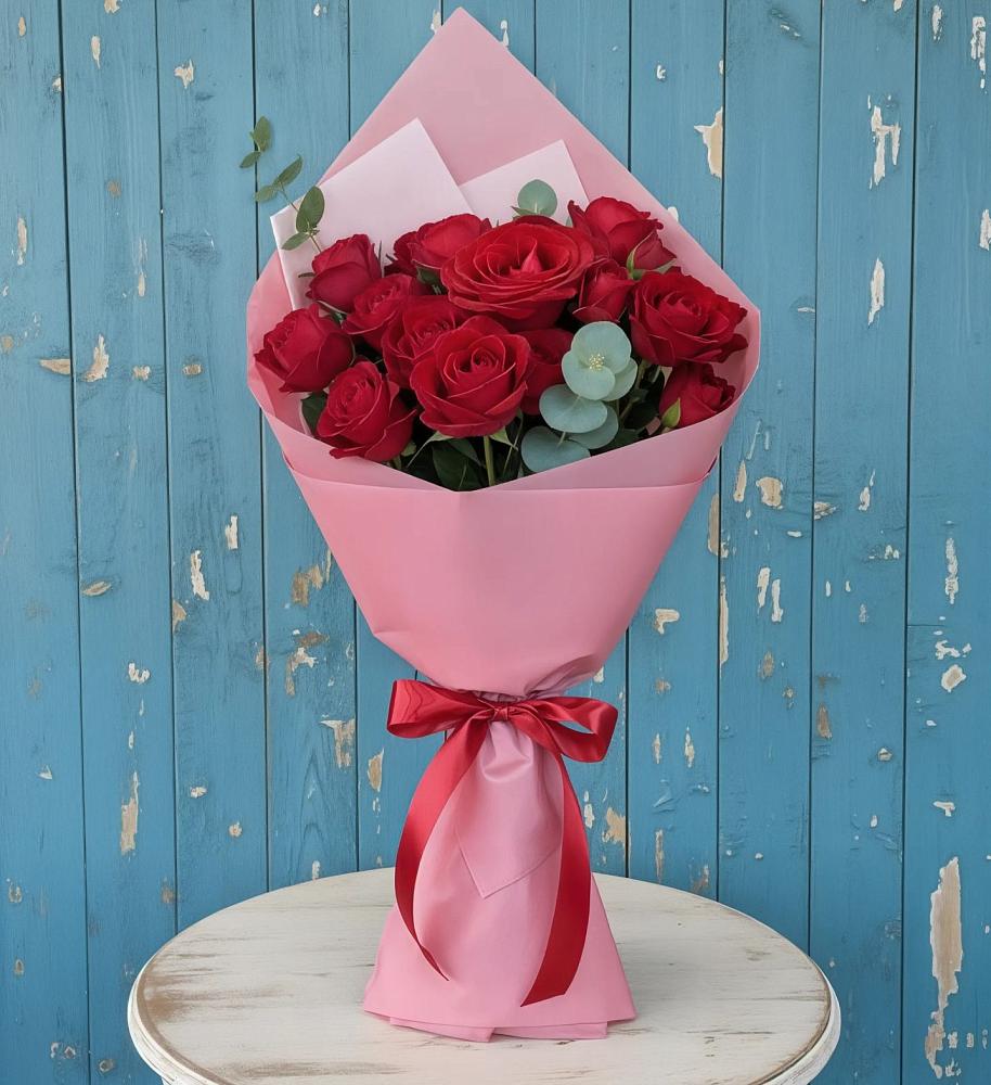 Букет цветов из: Розы в Расшеватской