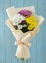 Букет цветов из:  Хризантемы в Расшеватской