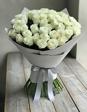 Букет 35 Белых роз в Расшеватской