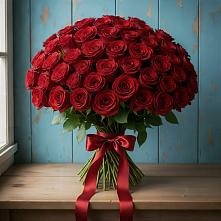 Букет Красные розы Блэк Меджик в Расшеватской