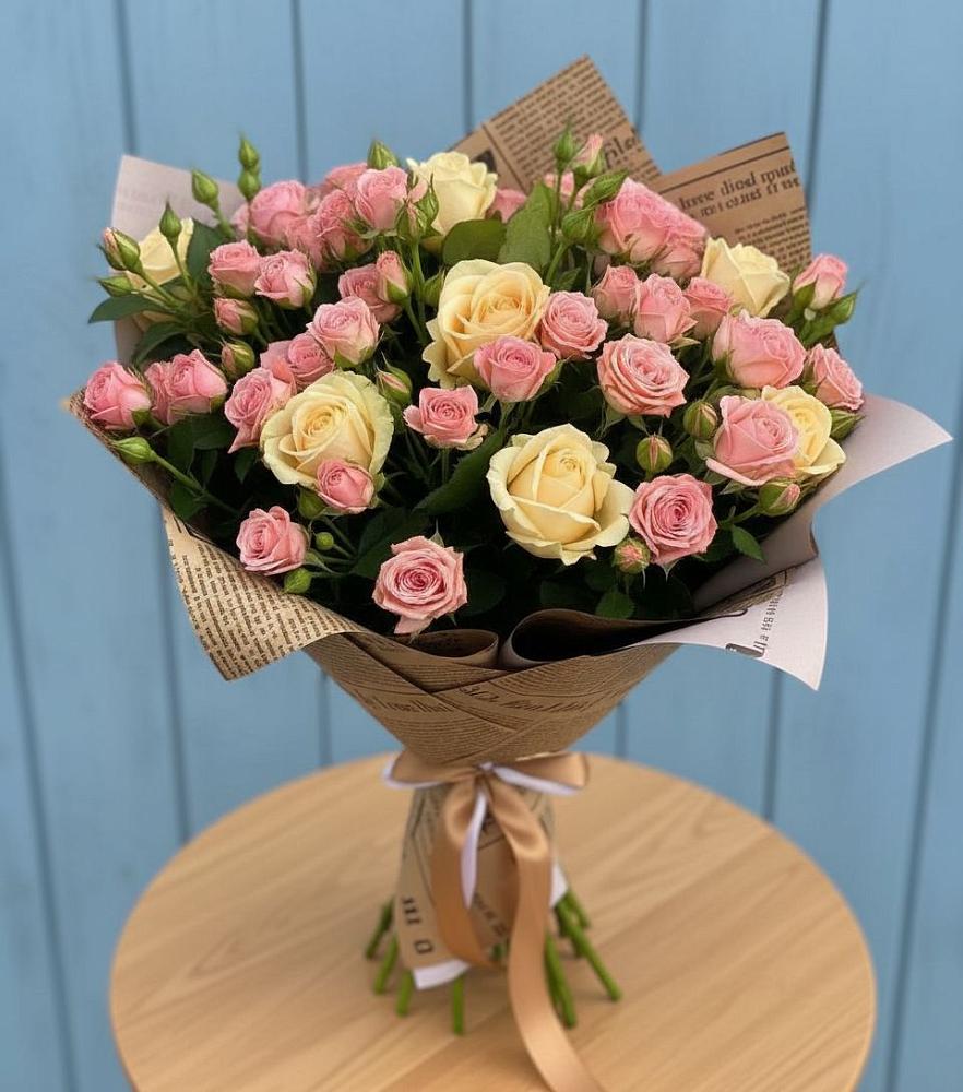 Букет цветов из: Розы в Расшеватской