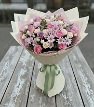 Букет цветов из:  Розы и Хризантемы #REPLACE_PRED# Расшеватской