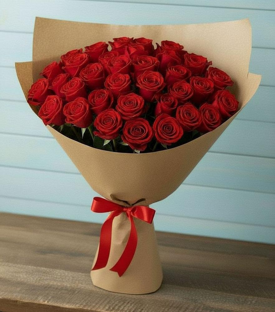 Букет Красные розы Милано в Расшеватской
