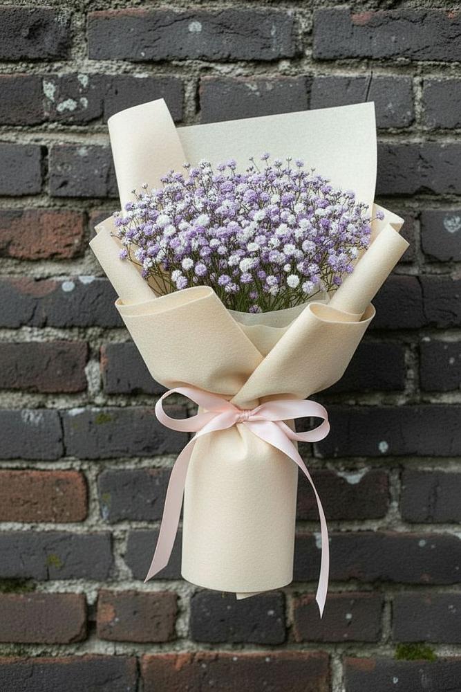 Букет цветов из: Гипсофила в Расшеватской