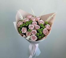 Букет цветов из:  Розы и Хризантемы в Расшеватской