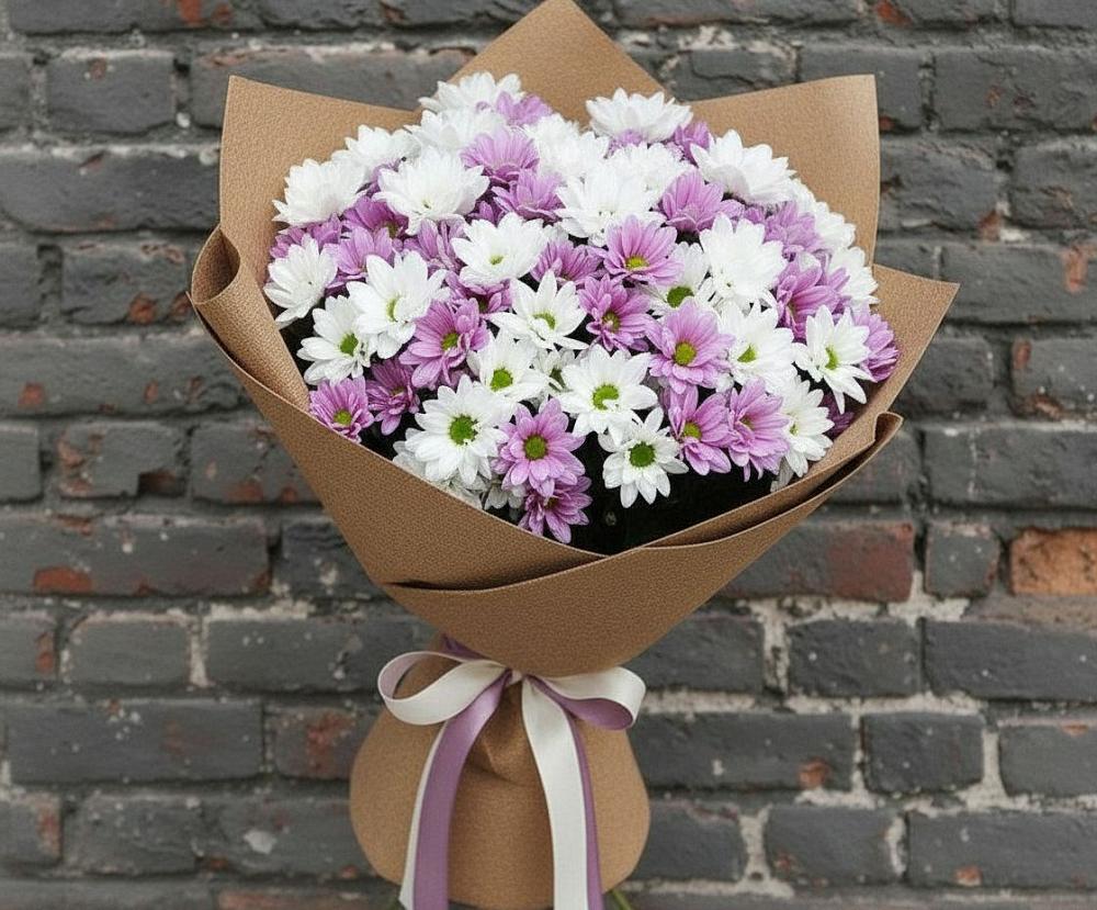 Букет цветов из: Хризантемы в Расшеватской