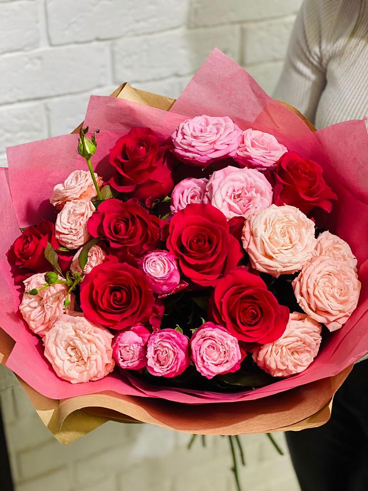 Букет цветов из: Розы в Расшеватской