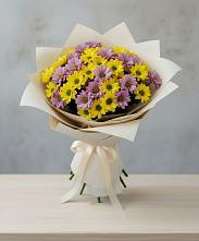 Букет цветов из:  Хризантемы #REPLACE_PRED# Расшеватской