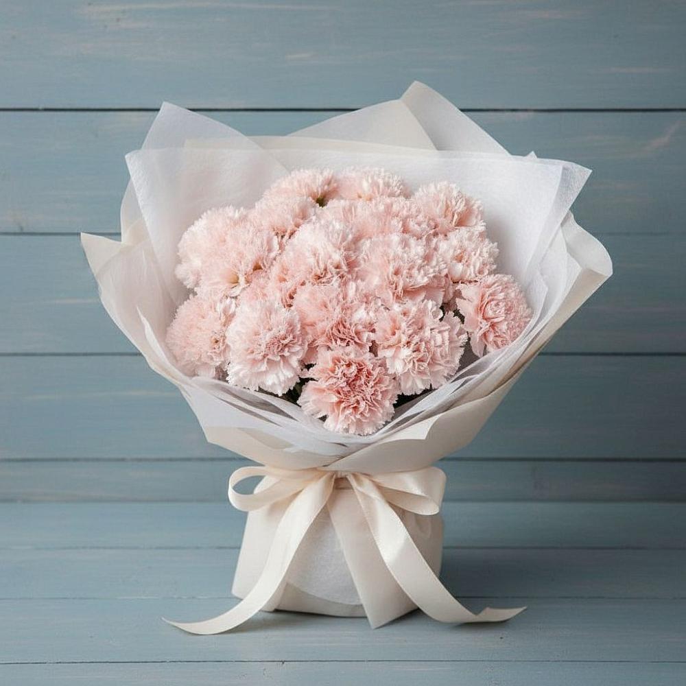 Букет цветов из: Гвоздики в Расшеватской