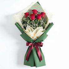 Букет цветов из:  Розы в Расшеватской